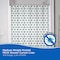 Kenney Mfg Medium Weight Decorative PEVA Shower Liner, 70" W x 72" H, Dots KN61283 - alternate 2